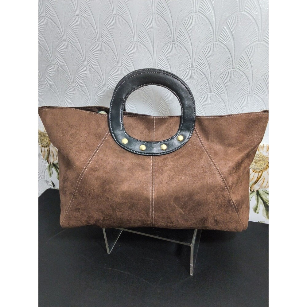 Borghese Brown Suede Tote bag